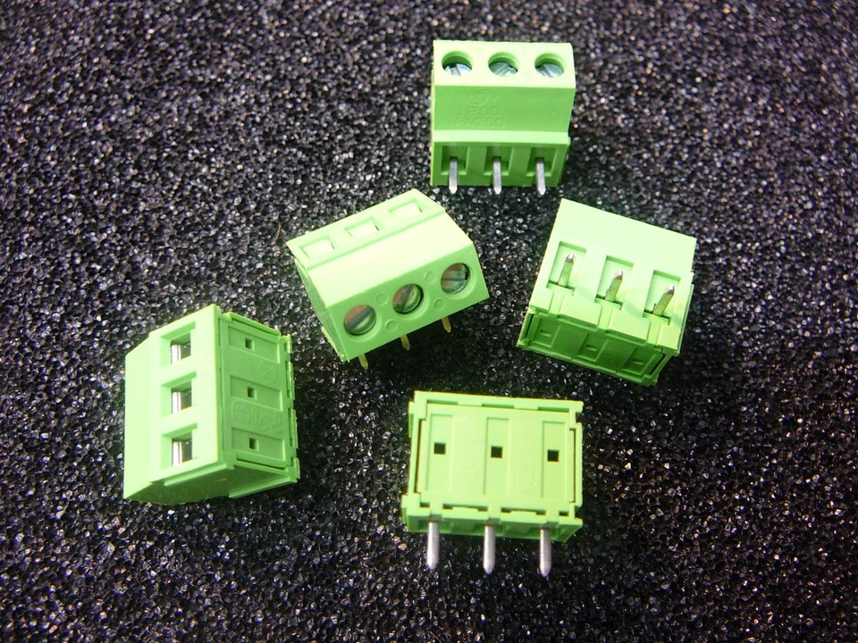 Bloque de terminales de montaje en PCB Euro-Mag Magnum Bussmann em250503H 3 posiciones **NUEVO** Cantidad 5 Foto 1 de 1