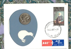 1968 99 Compañía Primer Día Edición Nueva Zelanda 10 Céntimos KM-35 Sobre Sellado 35K - Imagen 1 de 2