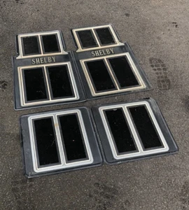 1987 88 89 90 Plymouth Dodge Shelby Shadow CSX floor mats - Foto 1 di 3