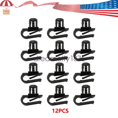Malla de rejilla de parachoques con clip de sujeción de 12 piezas para Mercedes W203 W211 W215 0029885181 EE. UU. Foto 1 de 4
