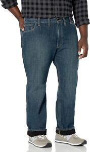 Carhartt Men's Big & Tall Relaxed Fit 5-Pocket Jean, Blue Ridge, 50X30