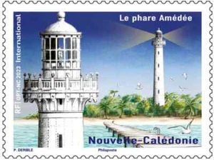 caledonia 2023 caledonie lighthouse AMEDEE phare leuchtturm faro 1v mnh - Picture 1 of 1