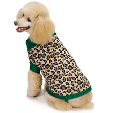Dog Sweater Luxe Leopard Pet Sweater M. Isaac Mizrahi  Clothing Designer