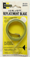 VTG Stanley Tape Measure Replacement Blade 1/2 in x 12FT 32-211 (B12Y) USA NOS