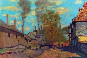 The Stream of Robec Claude Monet Poster Print - Picture 1 of 1
