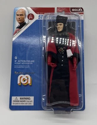  Figura de acción Mego Star Trek - Q figura de acción de 8 pulgadas Wave 10 ¡EN STOCK!   Foto 1 de 4