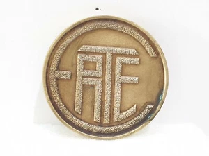 Erte Round Double-Sized Bronze Medallion 2005 #Parrot - Picture 1 of 7
