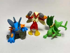Blaziken, Sceptile, Swampert(H1.0"-1.2")Pokemon Bandai Collection Figure Toy. - Picture 1 of 6