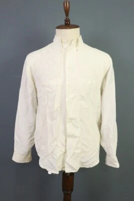 Valentino Boutique White Silk Button Down Dress Shirt Size 3 - Image 1 of 4