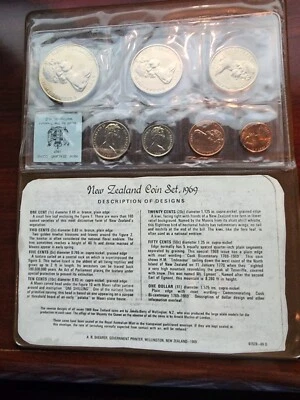 1969 NEW ZEALAND UNCIRCULATED COIN SET - Image 1 of 3