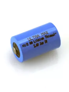 10 X ULTRAMAX 3.6V 1/2 AA SIZE Li-SOCL2 LITHIUM THIONYL CHLORIDE BATTERY - Picture 1 of 2
