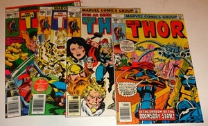 THOR #261,262,263,264 glossy 9.0's 1977 walt simonson - Picture 1 of 1