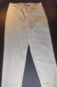 Tommy Bahama Relax Chino Pin-Corduroy Pants Men's 37x33.5  Stretch Ivory - Picture 1 of 12