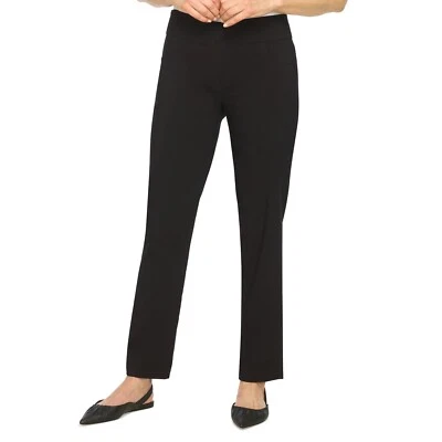 Ruby Rd Ready for Red KO Womens Black Velvet Size Small Pull On Pants - Image 1 of 4