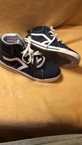 Airspeed Footwear Boys Youth Size 4 Blue High Top Tennis Shoestring - Picture 1 of 8