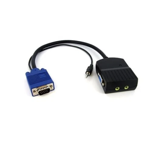 StarTech ST122LEA 2 Port VGA Video Splitter with Audio - USB Powered - Image 1 of 1