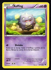 KOFFING 27/124 DESTINOS ENFRENTADOS CROMO POKEMON XY FATES COLLIDE 2016 TCG