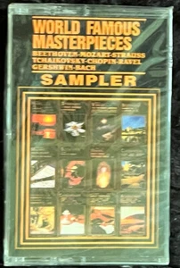 World Famous Masterpieces Sampler  [Cassette Tape] New And Sealed  Album - Picture 1 of 20