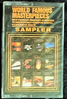 World Famous Masterpieces Sampler  [Cassette Tape] New And Sealed  Album - Image 1 of 4