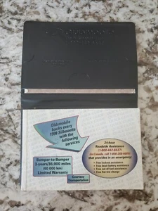 98 1998 Oldsmobile Silhouette owners manual - Picture 1 of 2