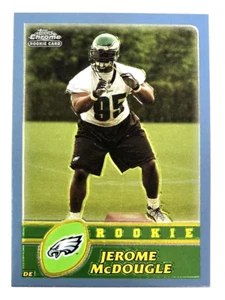 2003 Topps cromo Jerome McDougle novato Philadelphia Eagles RC #178 - Imagen 1 de 2