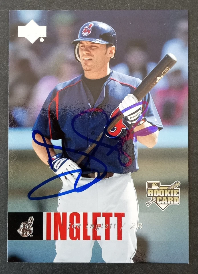 2006 Upper Deck SIGNED: Joe Inglett, INDIANS #1053 - Image 1 of 1