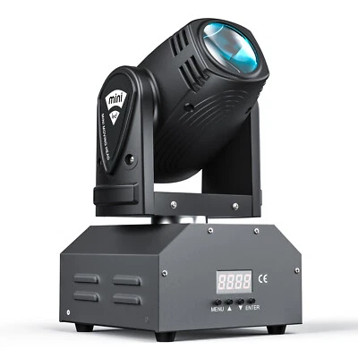 100W LED Moving Head Light RGBW Gobo Beam Stage DJ Disco Show DMX Spot Lighting - Image 1 of 4