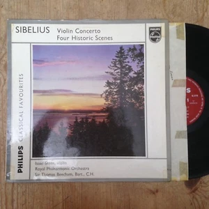 GL5718 - Sibelius - Violin Concerto - RPO/Stern/ Beecham 12" Vinyl LP Record - Picture 1 of 5