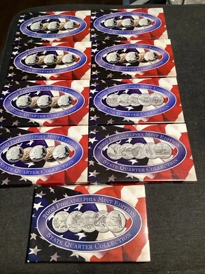 2000-2008 P Mint Edition State Quarter Collection with original box &COA - Image 1 of 3