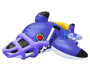 Nintendo Splatoon 3 Shark Ride Float Beach Pool 110×154×66cm New Japan FS - Picture 1 of 4