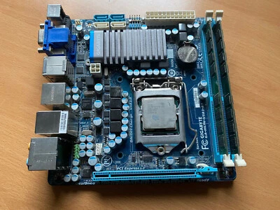 GIGABYTE GA-H67N-USB3-B3 SOCKEL 1155 + CPU + 4GB  + I/O Blende - Bild 1 von 4