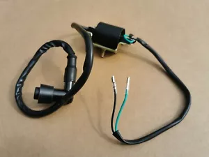 Honda C50 C70 C90 Cub Ignition Coil, Plug Lead And Cap 12v - Picture 1 of 2