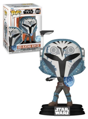 Funko POP! Star Wars Star Wars: The Mandalorian #693 Bo-Katan con escudo - Nuevo, Foto 1 de 3