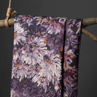 Monnai Painting Vintage French Jacquard Upholstery Tapestry Fabric for Sewing - Image 1 of 4