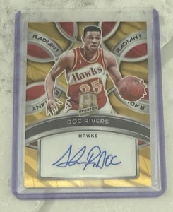 Panini Spectra 2023-24 - Radiant Signatures Doc Rivers #RS-DOC Gold Prizm /10 🔥 - Imagen 1 de 2