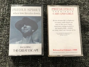 Prefab Sprout – UK 2 x promo cassettes, 1985-88 - Picture 1 of 9