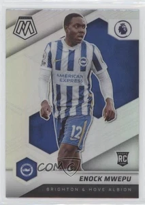 2021-22 Panini Mosaic Premier League Silver Prizm Enock Mwepu #113 Rookie RC - Picture 1 of 4