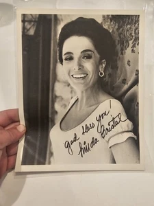 Linda Cristal handsigniertes 8x10 Foto echt mit Gottes Segen Inschrift  - Bild 1 von 6