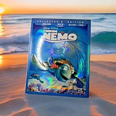 Disney Pixar Finding Nemo Blu-ray DVD 3-Disc Collector's Edition NEW + Sleeve - Image 1 of 4