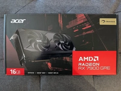 Acer Nitro AMD Radeon RX 7900 GRE OC 16GB Graphics Card - Image 1 of 2