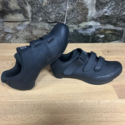 Zapatos de ciclismo de carretera Bontrager Vella para mujer negros 6,5, EU 38 precio original $100 Foto 1 de 3