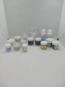 Stampin Up EMBOSSING POWDER Set Of 12 In Color , Ink Cleaner, Static Magic A30 - Picture 1 of 3
