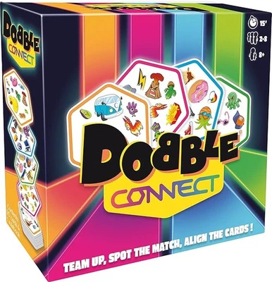 Asmodee | Dobble Connect | Quick Reaction Card Game | Ages 8+ | 2-8 Players | 20 - Image 1 of 4