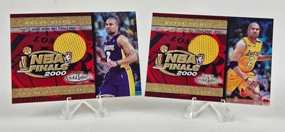 Derek Fisher 2000-01 Topps Gold Label NBA Finals Home Game Jersey #TT7H #TT7A - Image 1 of 4