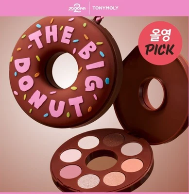 TONYMOLY Zootopia Eye Shadow & Donut Palette – Limited Edition K-Beauty - Image 1 of 4