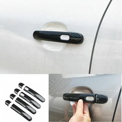 Отделка из углеродного волокна для внешней стороны умной двери Volkswagen Tiguan 2010 ~ 16 годов выпуска - Изображение 1 из 4