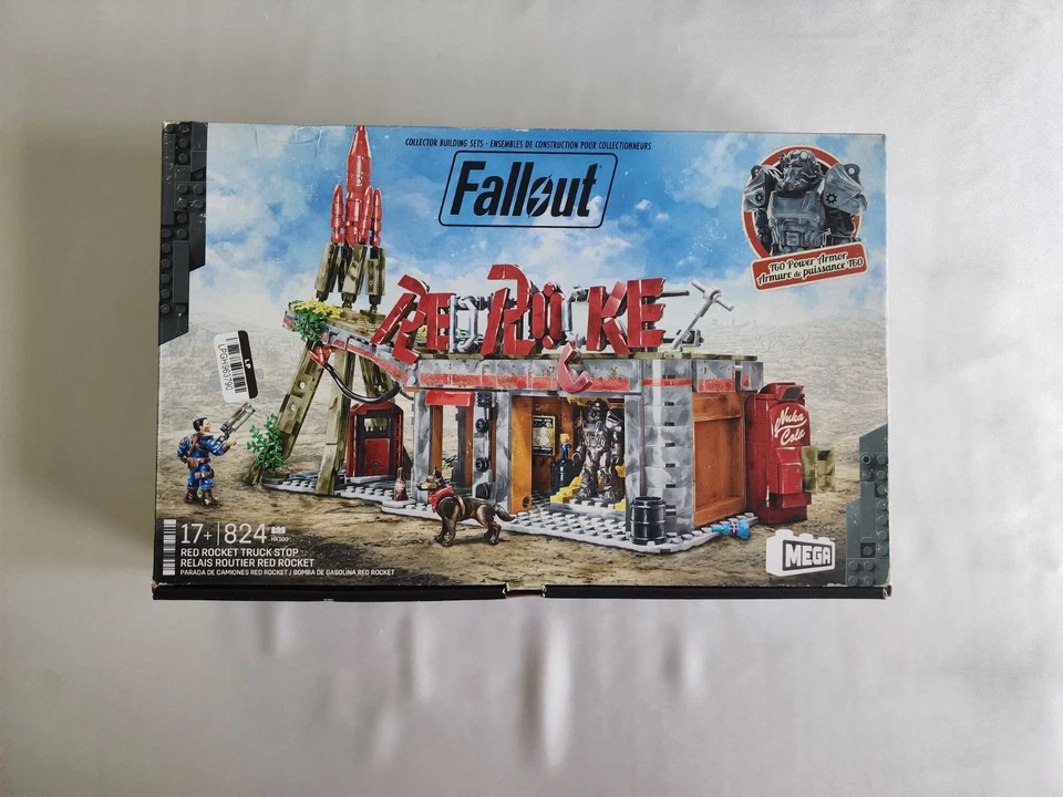 Fallout Red Rocket Truck Stop Mega Bloks Construx Building Block Sealed In Hand - Image 1 of 2
