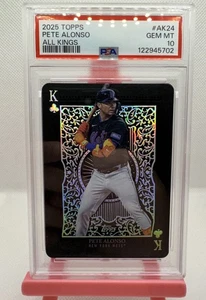 2025 Topps Series 2 All Kings Pete Alonso #AK-24 SSP PSA 10 - Bild 1 von 2