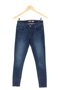PAIGE Jeans Slim Fit Donna Blu Cotone Casual (W27) - Foto 1 di 2