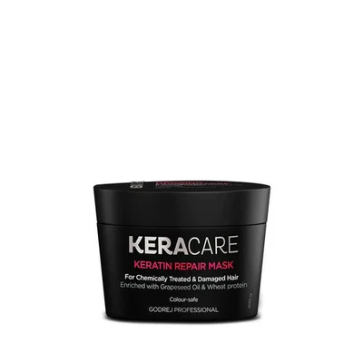 Máscara reparadora de queratina Godrej Professional Keracare, 200 gm Foto 1 de 4